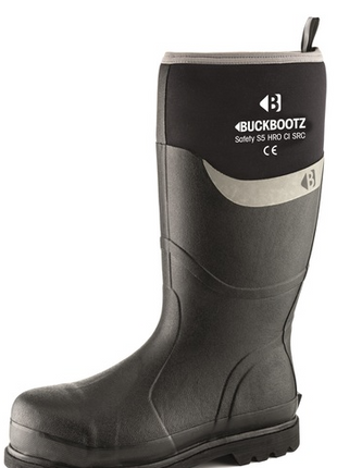 Botas de seguridad negras Buckbootz - Bbz6000Bk 