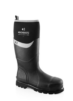 Botas de seguridad negras Buckbootz - Bbz6000Bk 