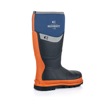 Buckler Safety Buckbootz Blue – Waterproof Steel Toe Work Boots | BBZ6000BL