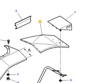 AGCO | Left Hand Extension - 3714248M1