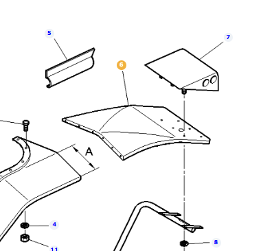 AGCO | Left Hand Extension - 3714248M1