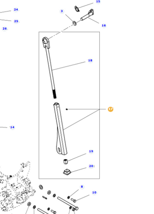 Massey Ferguson - Tie Rod - Acw014968A