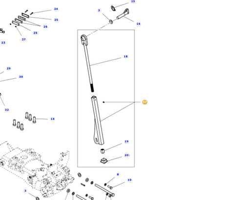 Massey Ferguson - Tie Rod - Acw014968A