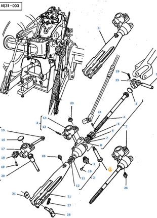 Screw - 1684134M1 - Massey Tractor Parts