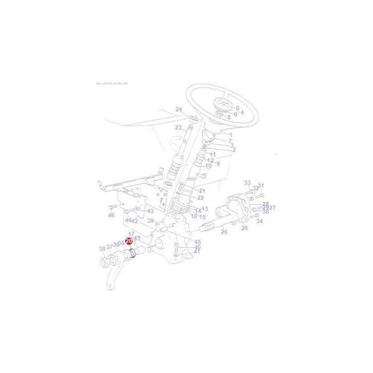 Seal - 1850519M1 - Massey Tractor Parts