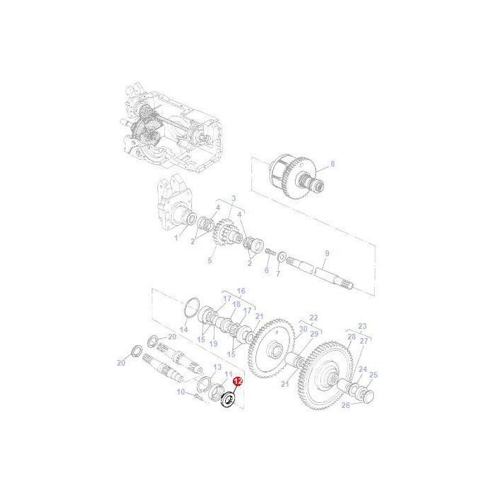 Seal - 3383568M1 - Massey Tractor Parts