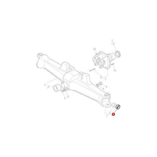 Seal - 3428829M1 - Massey Tractor Parts