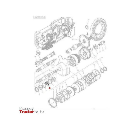 Massey Ferguson Seal Drive Clutch - 3384503M1 | OEM | Massey Ferguson parts | Axles & Power Transmission-Massey Ferguson-Axles & Power Train,Engine & Filters,Farming Parts,Front Axle & Steering,Oil Seals,Seals,Tractor Parts