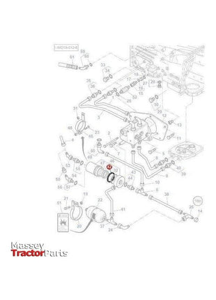 Massey Ferguson Seal Filter - 3903195M1 | OEM | Massey Ferguson parts | Hydraulic & Transmission Oil-Massey Ferguson-Adhesives & Sealants,Chemical Products,Farming Parts,Hydraulic Seal,Tractor Parts,Workshop & Merchandising