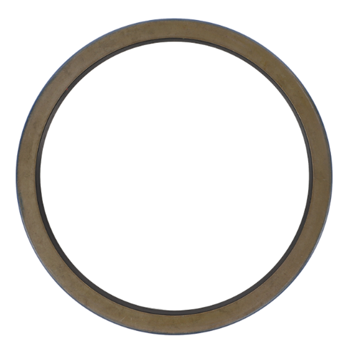 A single, thin, circular metal ring with a smooth surface and evenly rounded edges, perfect for 200 Series Massey Ferguson tractor parts—presenting the AGCO brand Massey Ferguson Seal Final Drive (Part Number: 3429037M1).