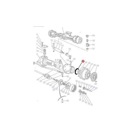 Seal Final Drive - 395527X1 - Massey Tractor Parts