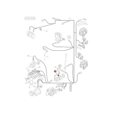 Seal Pressure Switch - 3808993M1 - Massey Tractor Parts