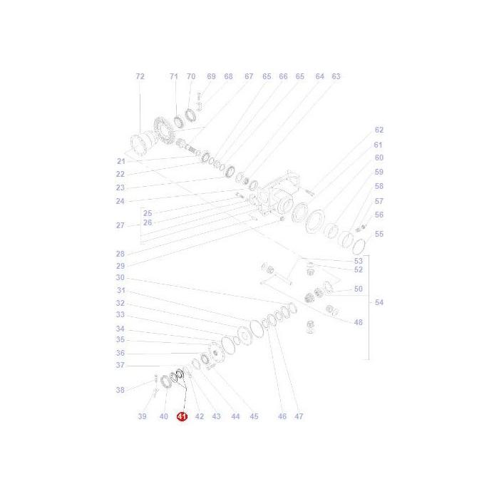 Seal - V34056700 - Massey Tractor Parts