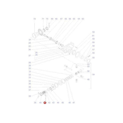 Seal - V34056700 - Massey Tractor Parts