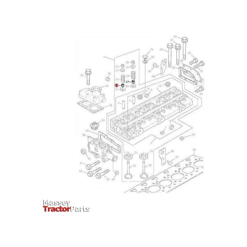 Massey Ferguson Seal Valve Stem - 3637041M1 | OEM | Massey Ferguson parts | Valve Stem Seals-Massey Ferguson-Cylinder Head Components,Engine & Filters,Engine Parts,Farming Parts,Tractor Parts,Valve Stem Seals