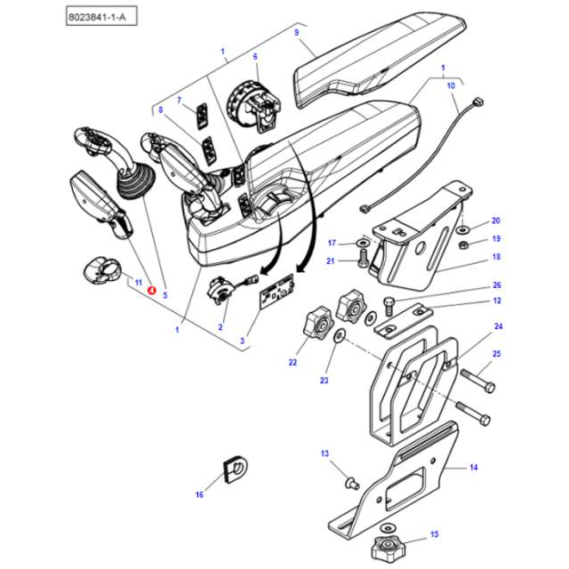 Massey Ferguson Shifter - 6249011M91 | OEM | Massey Ferguson parts | Throttle Levers-Massey Ferguson-Axles & Power Train,Farming Parts,Levers & Selectors,Tractor Parts,Transmission