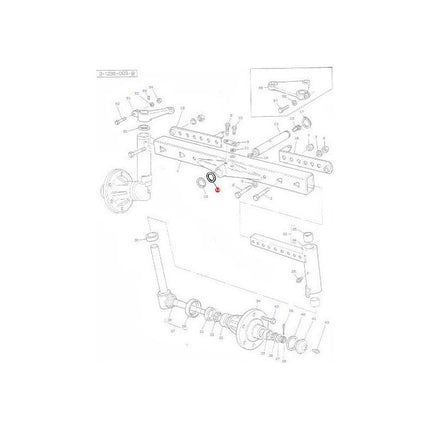 Shim - 186331 - Massey Tractor Parts