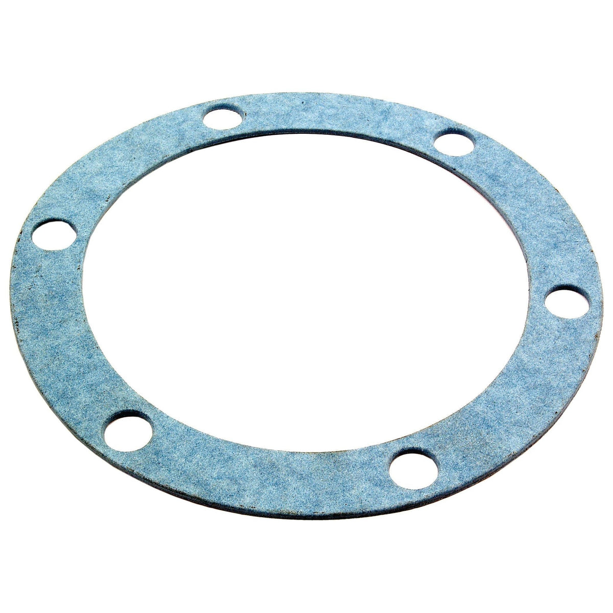 A circular blue gasket with six evenly spaced holes around its inner edge, perfect for use as a Side Plate Gasket on Landini or Massey Ferguson machinery, available under Sparex Part No.S.43493 by Sparex.