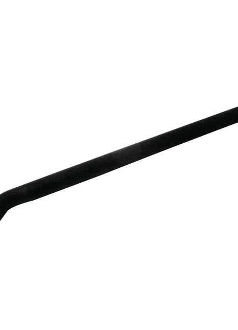 The Silencer - Pipe - S.42770 by Sparex is a bent metal pipe in sleek black with one end slightly tapered.