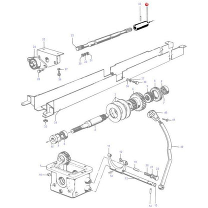 Sleeve - 1824119M2 - Massey Tractor Parts