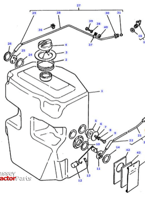 Massey Ferguson Sleeve - 3599554M1 | OEM-Massey Ferguson-