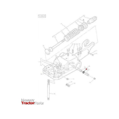 Massey Ferguson Snapring - 898306M1 | OEM | Massey Ferguson parts | Axles & Power Transmission-Massey Ferguson-Components,Farming Parts,Lift Arms Rods & Shafts,Linkage,PTO & Linkage,Tractor Parts