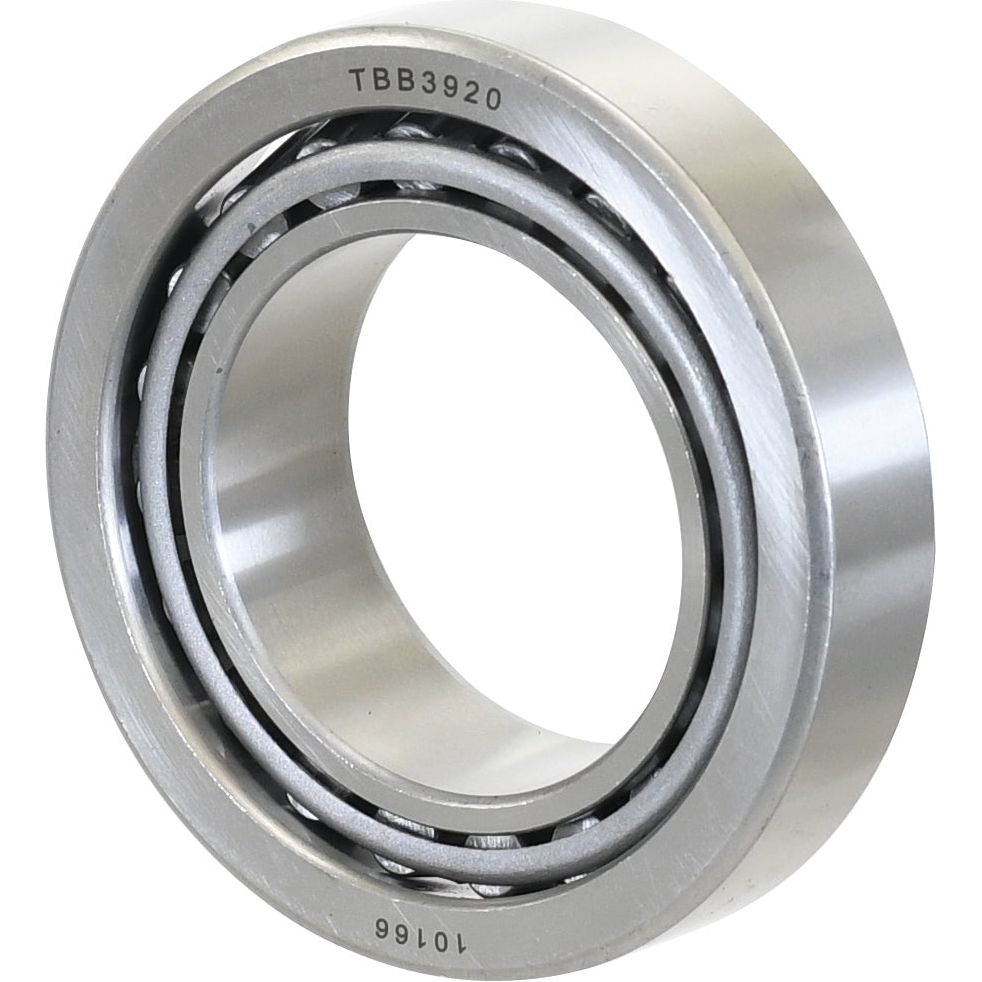A cylindrical roller bearing branded as Sparex, featuring the code S.18502 and specified as 3984/3920, showcases its metal surfaces and internal roller components, making it ideal for Ford / New Holland applications.