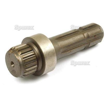 The Sparex PTO Shaft - S.65895, featuring multiple splines and a cylindric end, is designed for machinery requiring rotational mechanics and supports a maximum RPM of 540, making it ideal for single-speed operations.