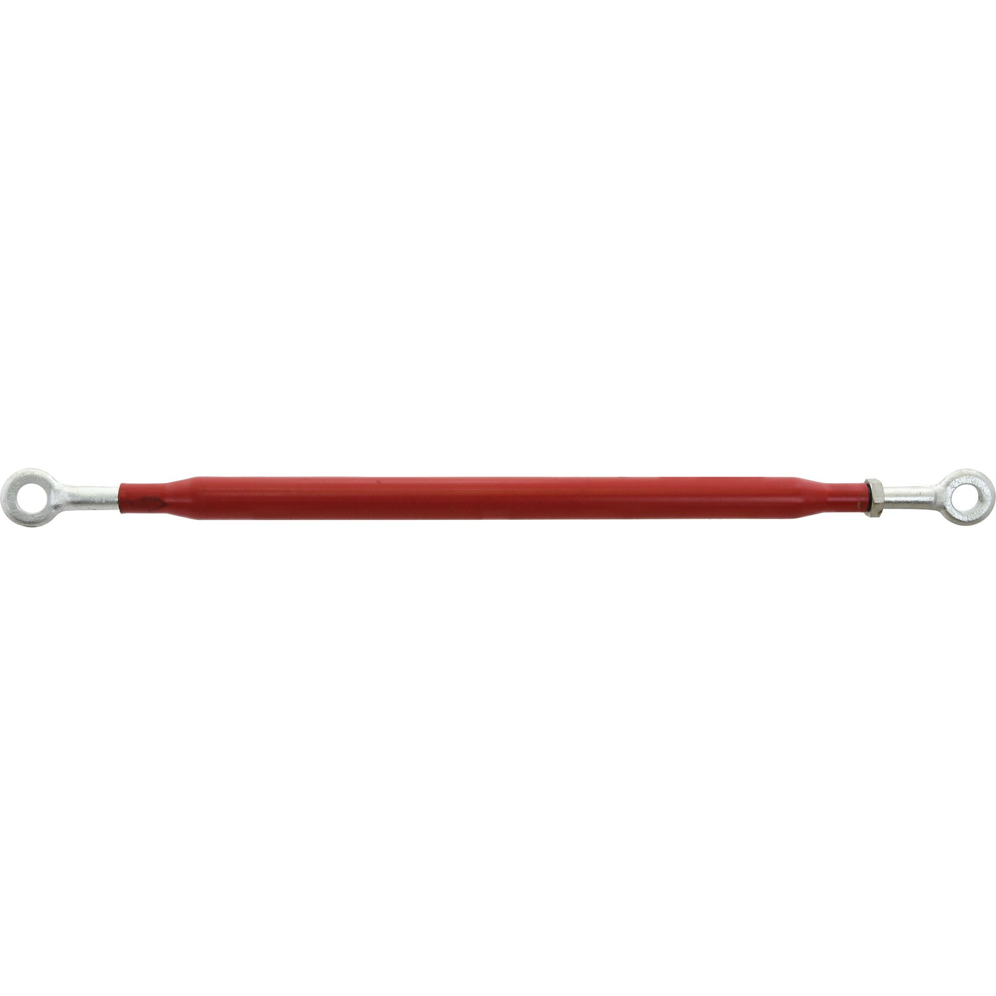 A Stabiliser Bar Assembly - S.184 from Sparex, featuring threaded eyelets on both ends, is positioned horizontally against a plain white background.
