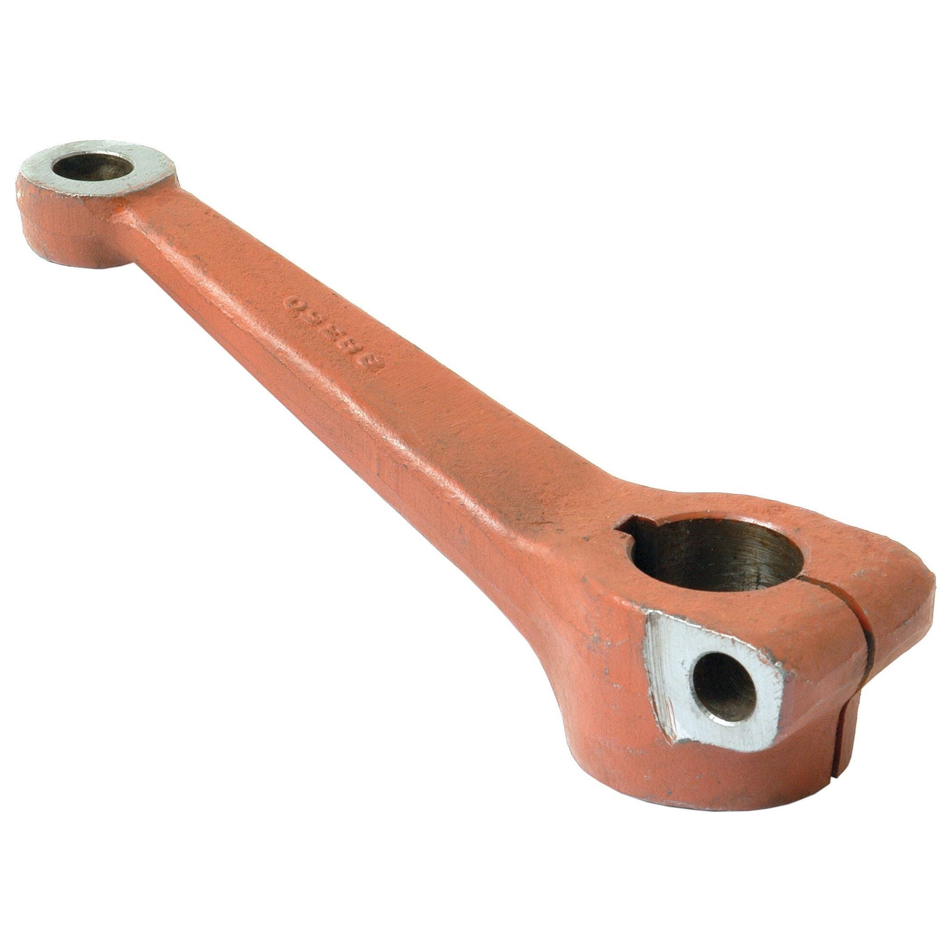 A rust-colored steering arm (2WD) RH & LH from Sparex, identified as Sparex Part No. S.41863 and featuring visible mounting holes on both ends, typically used in engines.