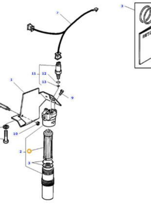 Massey Ferguson Steering Filter - 3619594M1 | OEM | Massey Ferguson parts | Steering Oil-Massey Ferguson-Engine & Filters,Farming Parts,Filters,Hydraulic & Transmission Oil,Tractor Parts