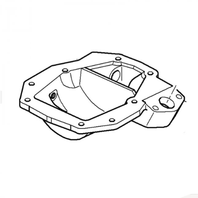 Sump/Cover - 3619903M5 - Massey Tractor Parts