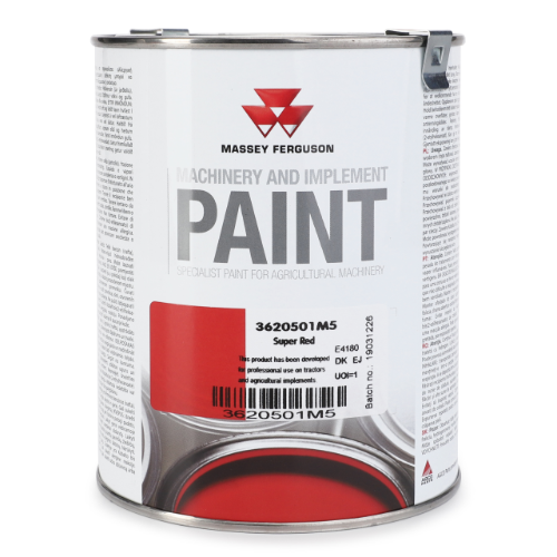 Super Red Paint 1lts - 3620501M5 - Massey Tractor Parts