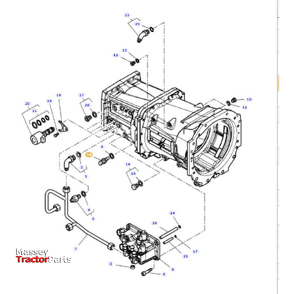 Massey Ferguson Switch -3796579M1 | OEM | Massey Ferguson parts | Transmission Housing Parts-Massey Ferguson-Axles & Power Train,Farming Parts,Levers & Selectors,Tractor Parts,Transmission
