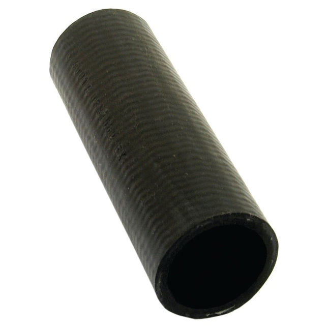 A black, cylindrical, textured rubber hose from Sparex (Part No. S.40017), seen from an angled top-down perspective on a white background, is fitted with a Sparex hose clip for secure attachment. The inner diameter of both ends of the hose is 36mm.