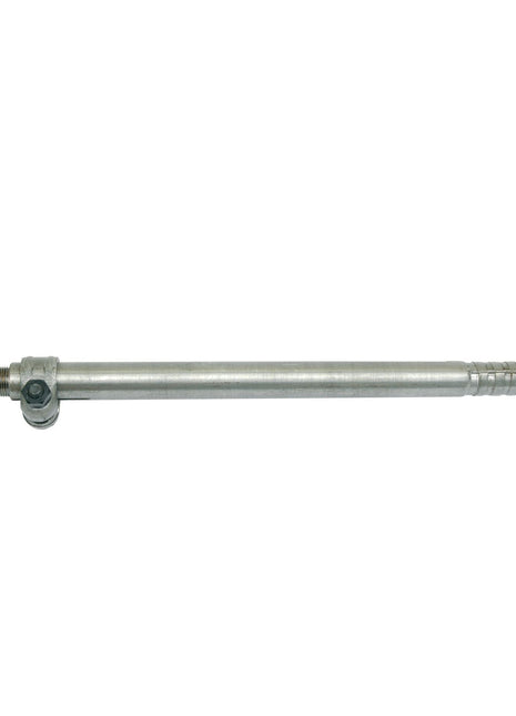 The Sparex Track Rod/Drag Link Assembly (S.42105) is a 420mm long metal stabilizer with inner side threading and two ball joints at either end, designed to enhance vehicle suspension stability.