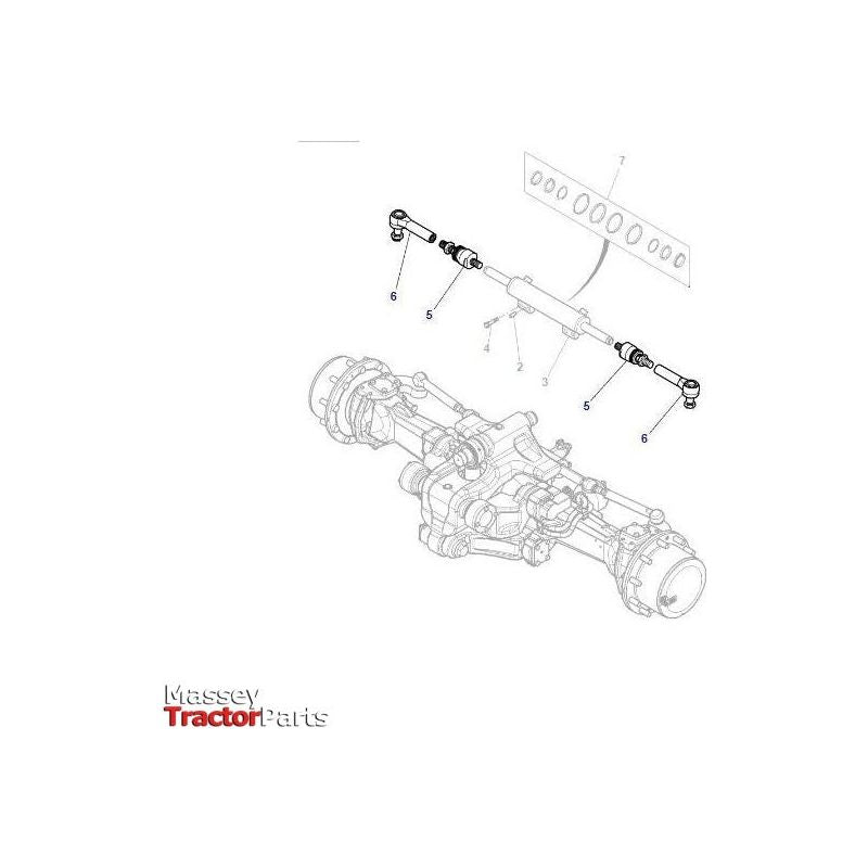 Track Rod End & Ball Joint - ACP0286710 - ACP0495910 | OEM |  parts | Axles & Power Transmission-Massey Ferguson-