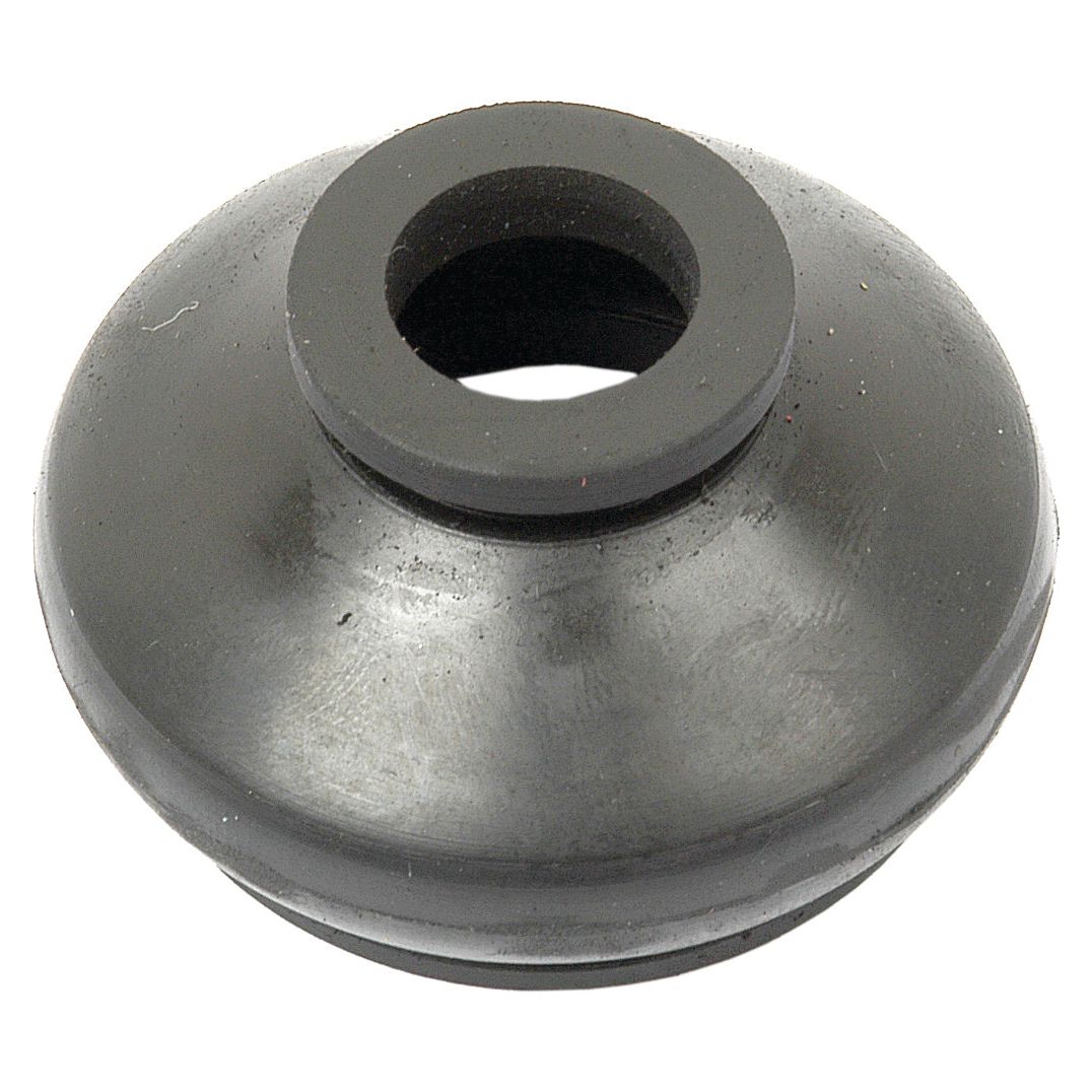 A black Track Rod End Rubber Boot, part number S.40193, with a central hole sized at 13mm, available from Sparex.