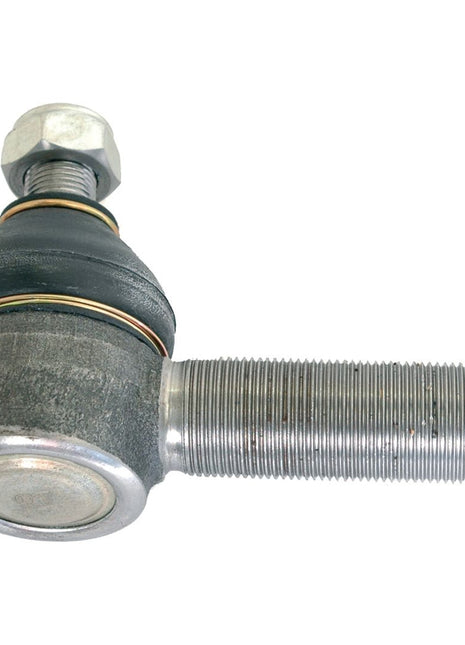 Close-up of a Track Rod, length 101mm, from the Sparex brand (S.41724), featuring a metal ball joint with a threaded bolt attached to a cylindrical housing, typically used in automotive or machinery applications. Identified under Tariff Code 8708949900.