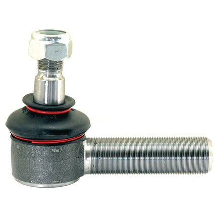 Close-up of the Sparex Track Rod, model S.63242, measuring 105mm in length, showcasing a metal tie rod end with a threaded shaft and ball joint, featuring an M16 x 1.5 male thread, commonly used in automotive steering systems.