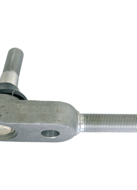The Sparex Track Rod, S.40186, measuring 165mm in length, is ideal for mechanical linkage with its threaded studs on both ends and a hole through the larger end.