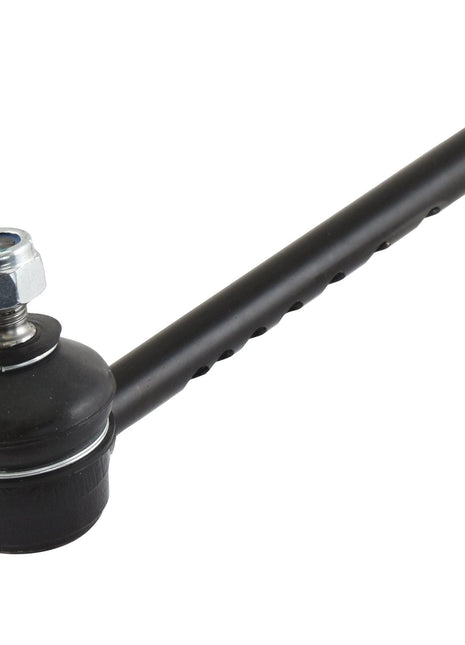 Close-up of the Sparex Track Rod, S.40165, which is a 200mm long black automotive tie rod end featuring an adjustable threaded rod with an outer side thread and a nut at one end.
