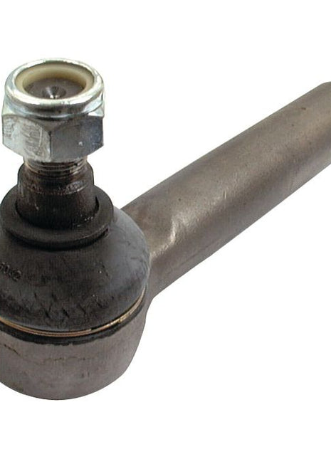The Sparex Track Rod (S.7809), measuring 207mm in length, is a metal tie rod end for vehicle steering systems that features a threaded bolt, spherical joint, and rod arm. It includes options like M20 x 1.5 and M24 x 1.5 RH Female threading to ensure compatibility with various setups.