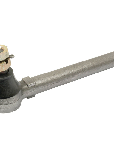 Image of a Sparex Track Rod (S.41713), 252mm in length, used in automotive steering systems, featuring an M18 x 1.5 threaded stud and castle nut for secure attachment, compatible with Sparex components.