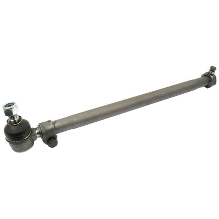 The Sparex Track Rod, Model S.40187, is a high-quality component measuring 450mm in length. It features a straight metal steering tie rod with a ball joint on one end and an M16 x 1.5 female thread on the other, making it perfect for ensuring precise control.