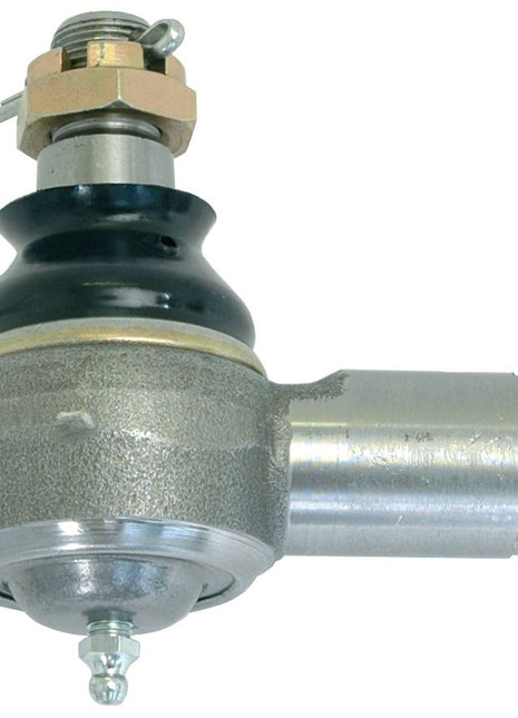 The Sparex Track Rod (S.41706), measuring 81mm in length, features a metal automotive ball joint with a threaded bolt and a black rubber boot. Likely used in a car's suspension or steering system, it includes an M22 x 1.5 female thread to ensure durability and reliability for optimal performance.