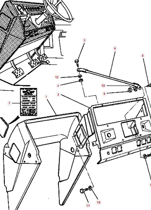 Massey Ferguson - Trap - 3385392M1 - Farming Parts