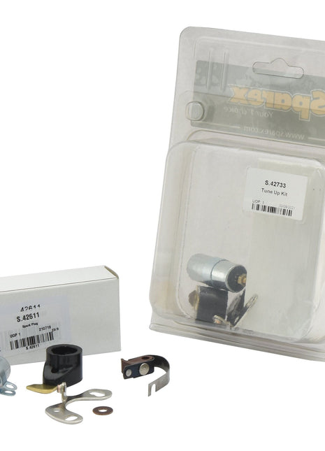 Ignition Kit - S.42733 in original Sparex packaging, includes a capacitor, contact set, and other small components. For related products, check out the Agripak range.