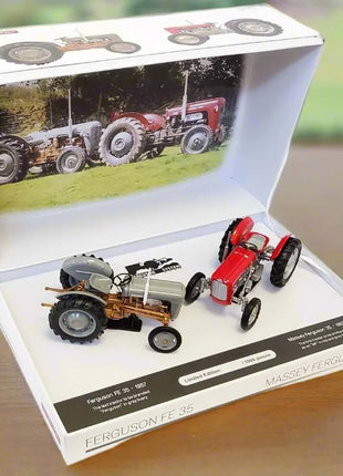 Limited Edition - Ferguson FE35 & Massey Ferguson 35 Gift Set - UH7125