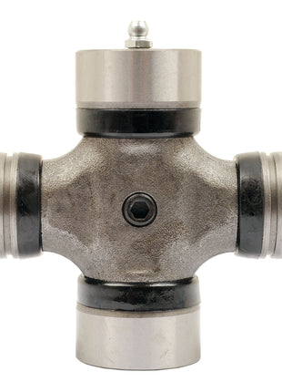 A Sparex Weasler Universal Joint - 33.3 x 110.7 & 39.9 x 94.5mm (Standard Duty), featuring a cross-shaped structure and four cylindrical ends for mechanical applications in transferring rotational motion, is included in the Standard Italian Series under Sparex Part No.S.26358.